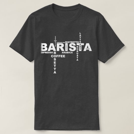 Barista 65 t-shirt (Design voorkant)