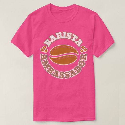 Barista ambassadeur 1 t-shirt (Design voorkant)