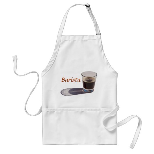 Barista Apron Standaard Schort (Voorkant)