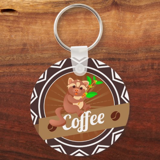 barista apronscoffee mugs apronsapronsdesign your sleutelhanger (Achterkant)