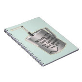 Barista cafe melk verwarmende kruik notitieboek (Rechterzijde)