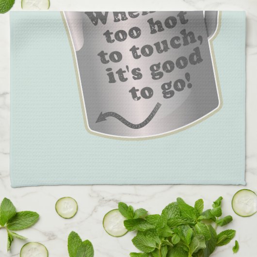 Barista cafe melk verwarmende kruik theedoek (Gevouwen)