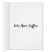 Barista Cat Coffeehouse Painting Fun Folk Art (Binnen (Rechts))