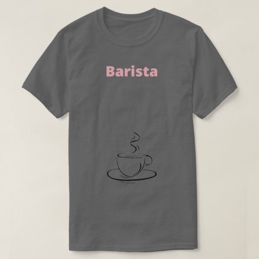 Barista Coffee 1 T-shirt (Design voorkant)