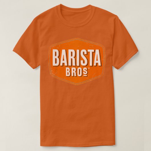 Barista Coffee 4 T-shirt (Design voorkant)