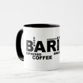 Barista Coffee Beker - Barista Designs Mok (Voorkant links)