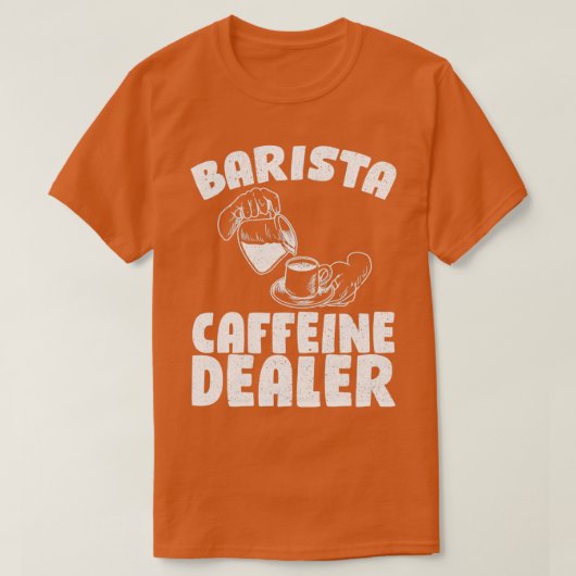 Barista Coffee Coffeemaker 30 T-shirt (Design voorkant)