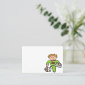 Barista Coffee Shop Visitekaartje (Staand voorkant)