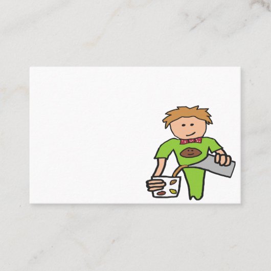 Barista Coffee Shop Visitekaartje (Voorkant)