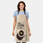 Barista Coffeeshop Schort (Gedragen)