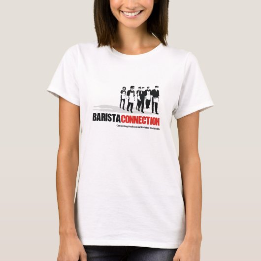Barista Connection Girl T-shirt (Voorkant)