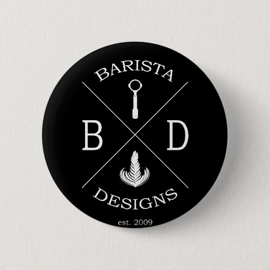Barista Design Ronde Button 5,7 Cm (Voorkant)