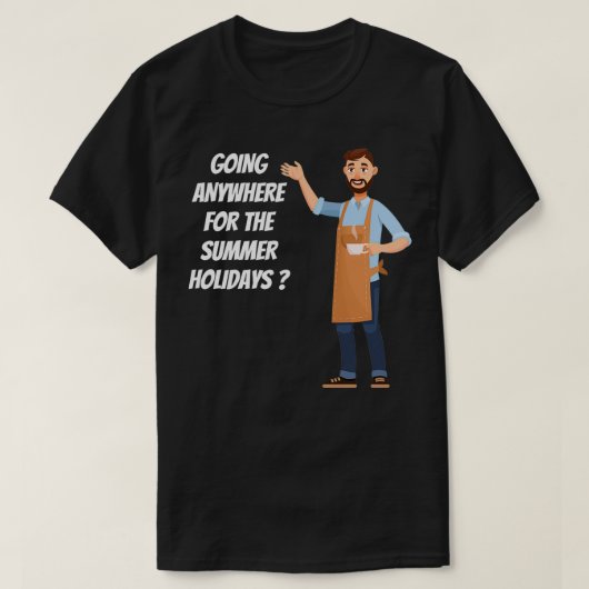 Barista Greeting T-shirt (Design voorkant)