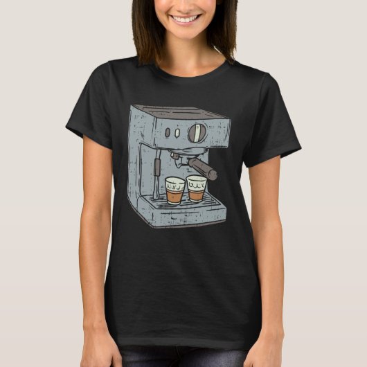 Barista I Espresso I Coffee T-shirt (Voorkant)