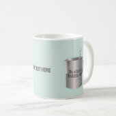 Barista koffie maken grappige dokter koffiemok (Voorkant rechts)