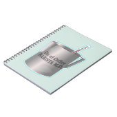 Barista koffie maken grappige dokter notitieboek (Linkerzijde)