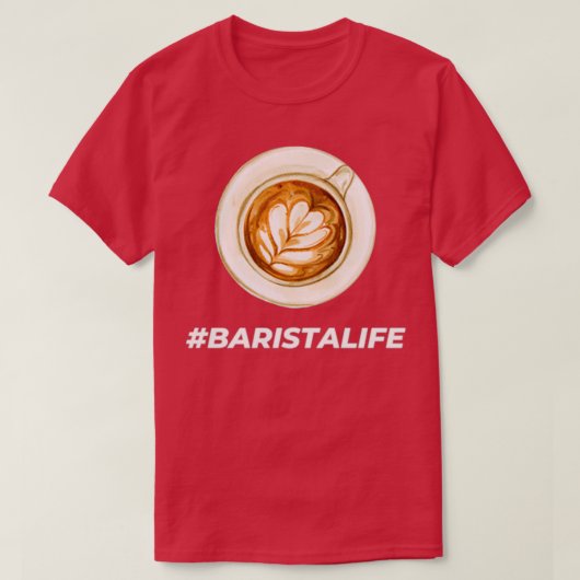 Barista Life TShirt Classic TShirt (Design voorkant)