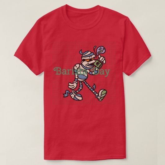 Barista mummy t-shirt (Design voorkant)