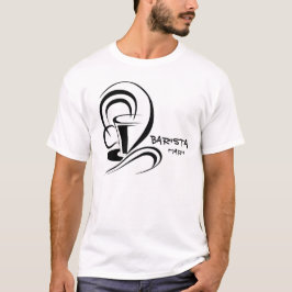 Barista ontwerp t-shirt