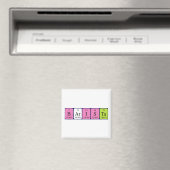 Barista periodieke lijstnaam magnet (Insitu (Vaatwasser))