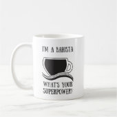 Barista Superpower Coffee Mok (Links)