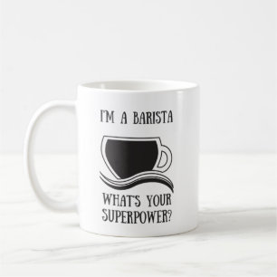 Barista Superpower Coffee Mok