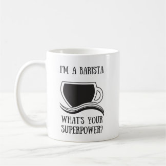 Barista Superpower Coffee Mok