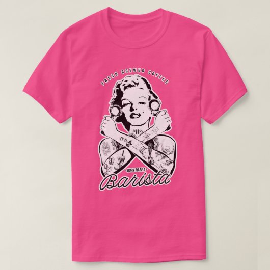 Barista Swag 2 T-shirt (Design voorkant)