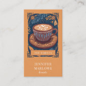 Barista Tarot Illustrated Visitekaartje (Voorkant)