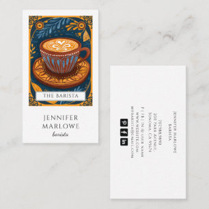 Barista Tarot Visitekaartje