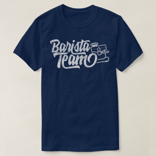 Barista Team T-shirt (Design voorkant)