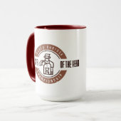 Barista van het jaar mok (Voorkant links)