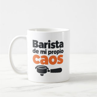 Barista van mijn eigen chaos - koffieritueel koffiemok