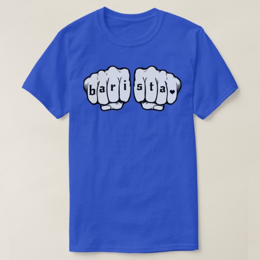Barista vesten 2 t-shirt (Design voorkant)