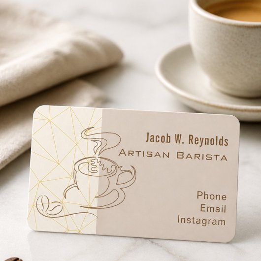 Barista Visitekaartje