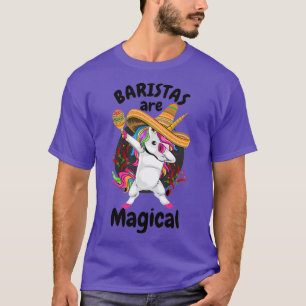 Baristas is magisch Baristas Unicorn Gift T-shirt