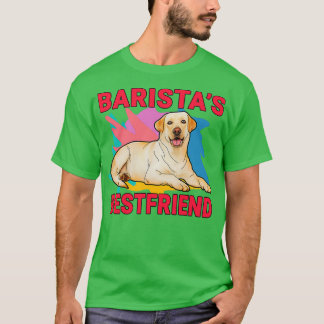 Baristax27s beste vriend Labrador Retriever Dog Lo T-shirt