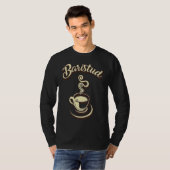 Baristud Barista Cafe T-shirt (Voorkant volledig)