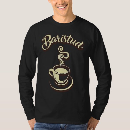 Baristud Barista Cafe T-shirt (Voorkant)