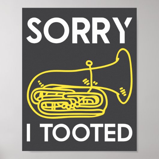 Bariton Definitie Grappige Orkest Zanger Poster (Voorkant)