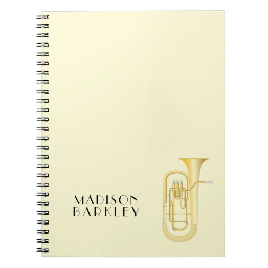 Bariton Musicus Band Docent Notitieboek (Voorkant)