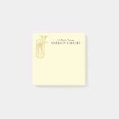 Bariton Musicus Band Docent Post-it Notities Post-it® Notes (Voorkant)