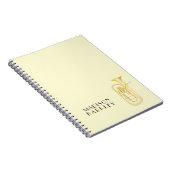 Bariton Muzikant Band Docent Notitieboek (Rechterzijde)