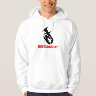 bariton vertegenwoordigen hoodie
