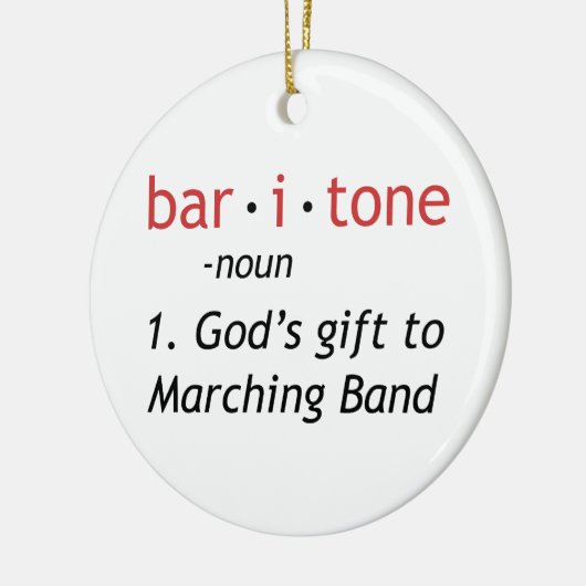 Baritondefinitie Keramisch Ornament (Links)