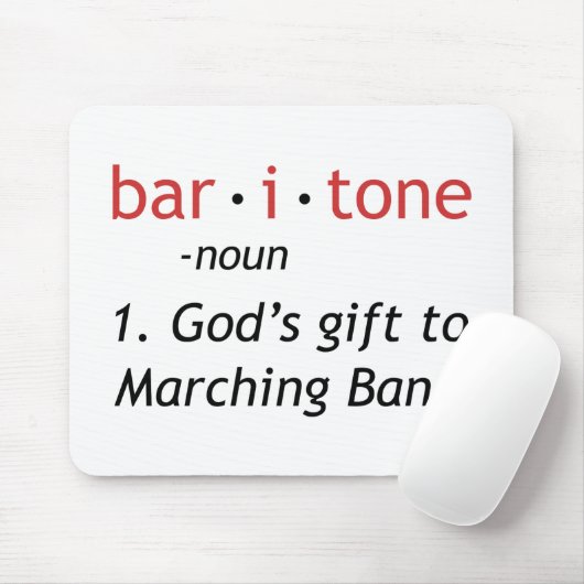 Baritondefinitie Muismat (Met muis)