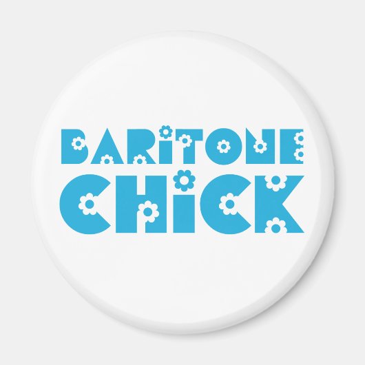 Baritone Chick Magneet (Voorkant)