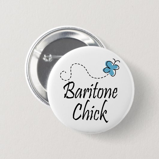 Baritone Chick Music Button (Voorkant /achterkant)