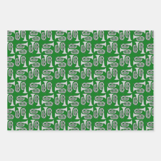 Baritone Crosshatch Inpakpapier Vel (Voorkant 3)