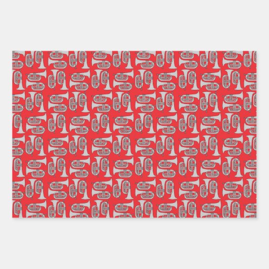 Baritone Crosshatch Inpakpapier Vel (Voorkant 2)